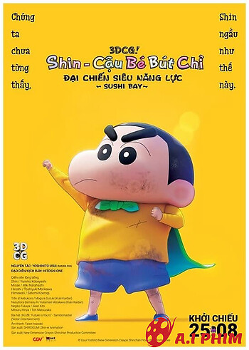 Shin Cậu Bé Bút Chì: Đại Chiến Siêu Năng Lực Sushi Bay